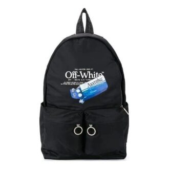 20 Logo Slogan Alfabettrykk Industriell stil Ryggsekk med flere lommer Skolebag