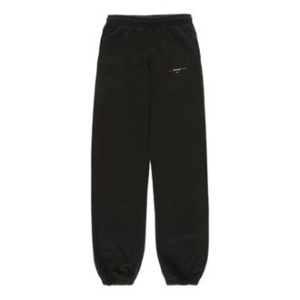 2018-19FW Street Style bomullsbukser med logo