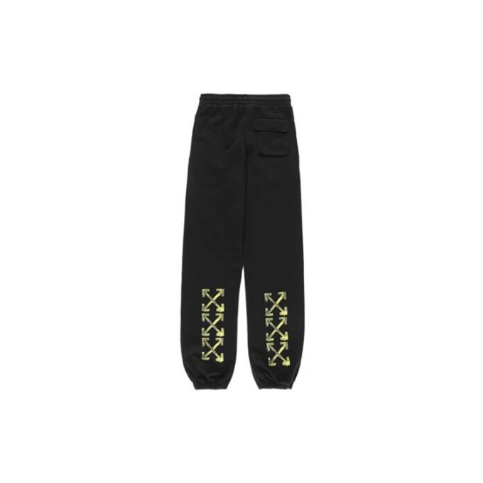 2018-19FW Street Style bomullsbukser med logo