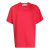 2019-20FW Rundhalset street-stil bomulls-T-skjorte med korte ermer og logo