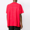 2019-20FW Rundhalset street-stil bomulls-T-skjorte med korte ermer og logo