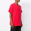 2019-20FW Rundhalset street-stil bomulls-T-skjorte med korte ermer og logo