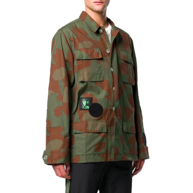 2019 Camouflage-jakke for menn