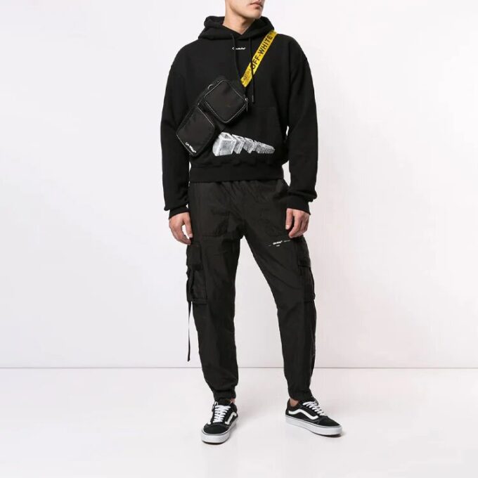 2019 SS Enkle bomulls-cargobukser