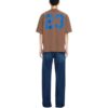 23 Varsity Skate bomulls-T-skjorte «Brown White»