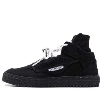 3.0 Off-Court High Eco Canvas-Sneaker «Black White»
