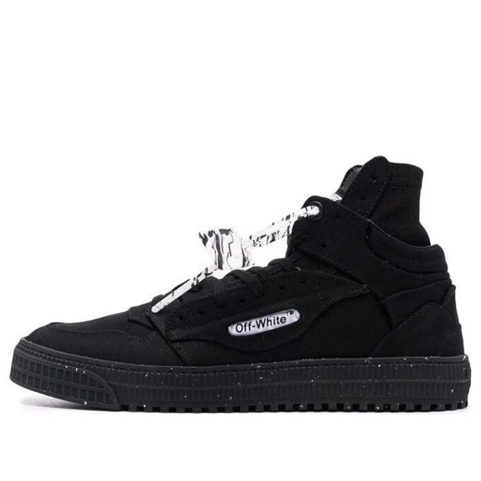 3.0 Off-Court High Eco Canvas-Sneaker «Black White»