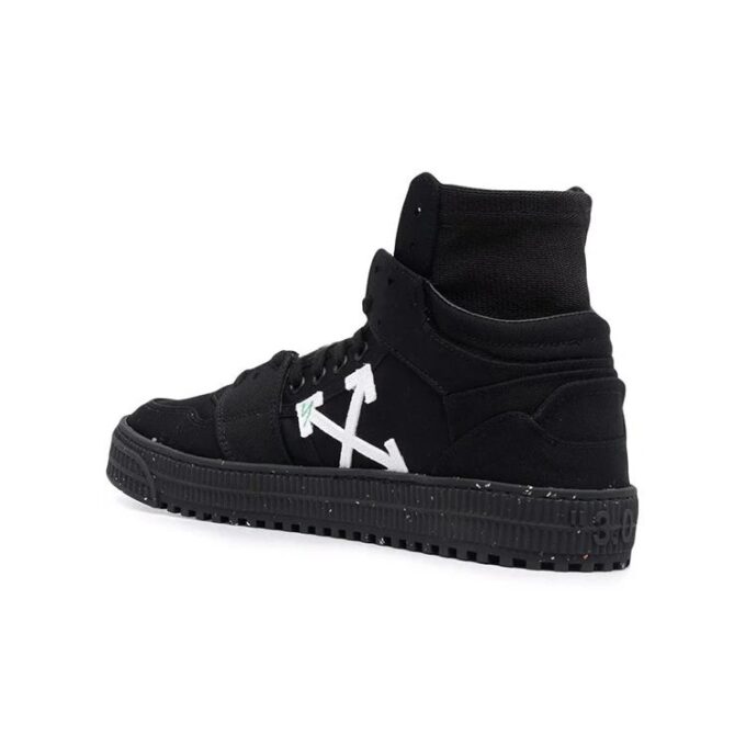 3.0 Off-Court High Eco Canvas-Sneaker «Black White»