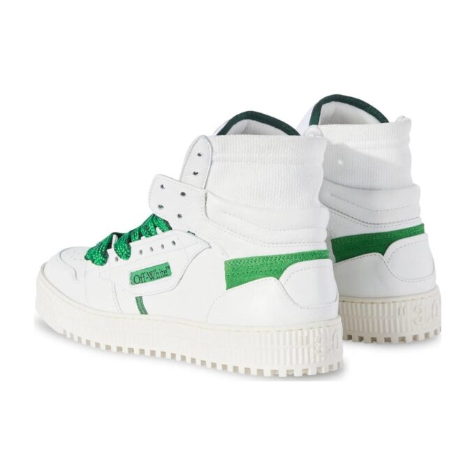 3.0 Off-Court skinnsneakers «White Green»