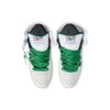 3.0 Off-Court skinnsneakers «White Green»