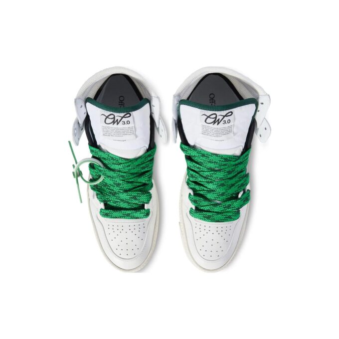 3.0 Off-Court skinnsneakers «White Green»