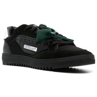 5.0 Lavt Sneakers «Svart Hvit»