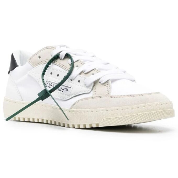 5.0 Lavt Sneakers «White Black»