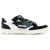 5.0 Panelled Low-Top Sneakers «Black White»