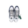 5.0 Panelled Low-Top Sneakers «Navy White»