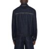 90-talls logo skate-Denim-jakke «Raw Blue Gold»