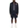 90-talls logo skate-Denim-jakke «Raw Blue Gold»