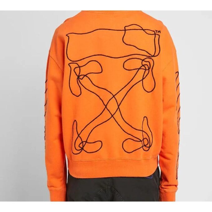 Aabstract Arrows Oversized Gensere