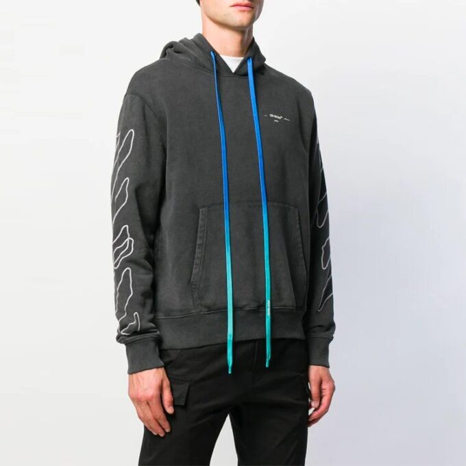 Abstrakte Arrows, slank, brodert, diagonalt