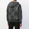 Abstrakte Arrows, slank, brodert, diagonalt