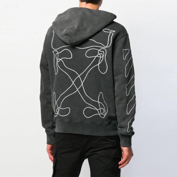 Abstrakte Arrows, slank, brodert, diagonalt