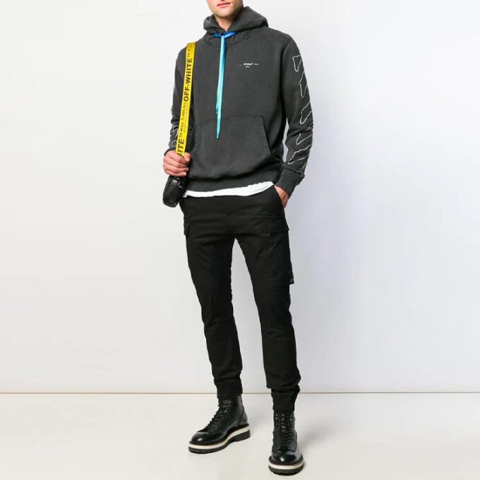 Abstrakte Arrows, slank, brodert, diagonalt