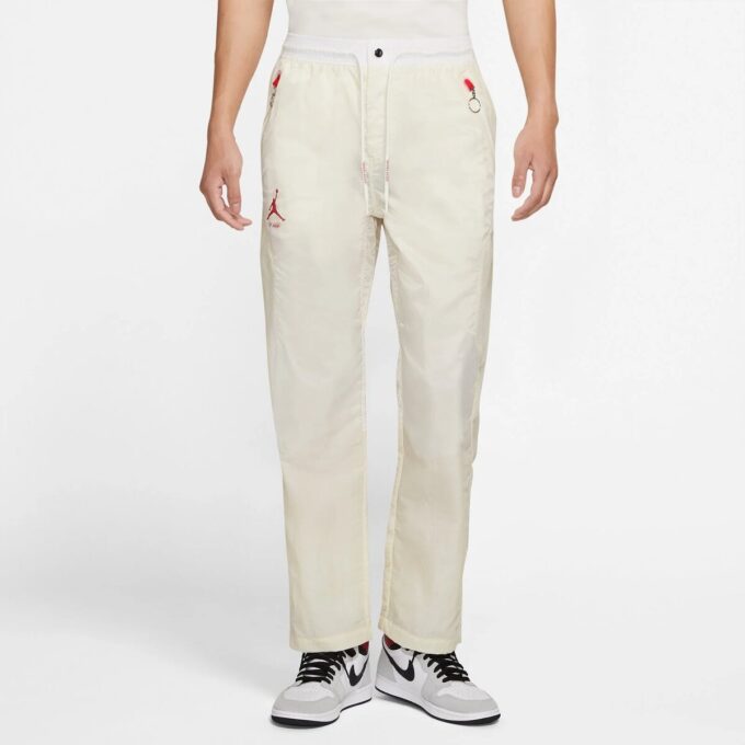 Air Jordan x Off-White Logo-trykk Sportsbukser «Cream White»