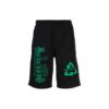 Alfabet-ryggpiler-Shorts, svart