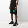 Alfabet-ryggpiler-Shorts, svart