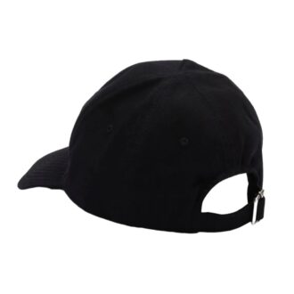 Alfabet-trykt logo, svart cap