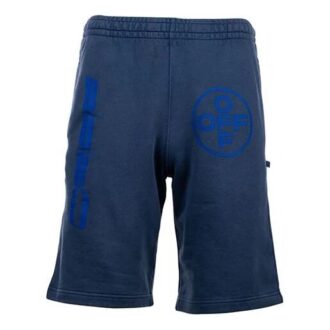 Alfabetlogo Casual shortsversjon Blå