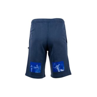 Alfabetlogo Casual shortsversjon Blå