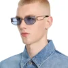 Allen solbriller med blå glass