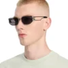 Allen solbriller med mørkegrå glass