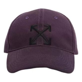 Arrow baseballcap «Aubergine Purple»