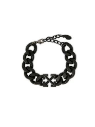 ARROW CHAIN ARMBÅND SVART