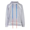 Arrow Gradient Drawstring Loose Fit Grå