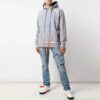 Arrow Gradient Drawstring Loose Fit Grå