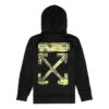 Arrow Gradient Drawstring Loose Fit Svart