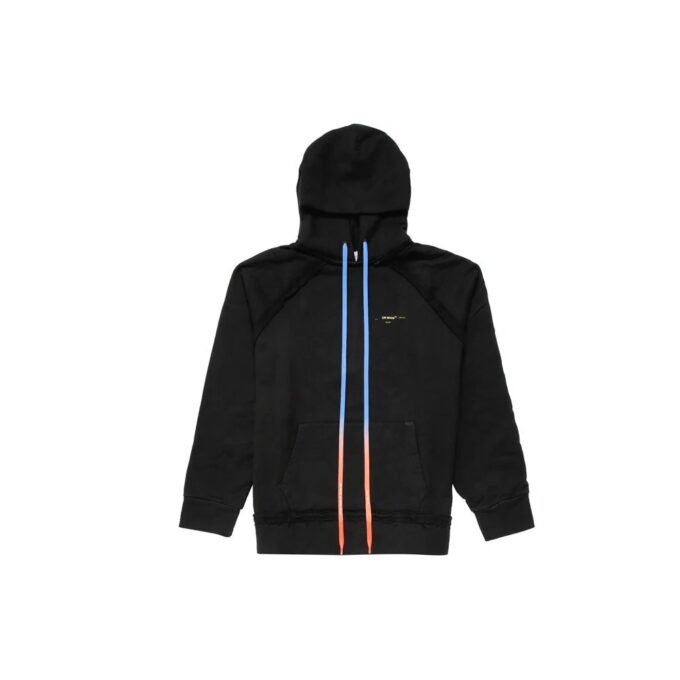 Arrow Gradient Drawstring Loose Fit Svart