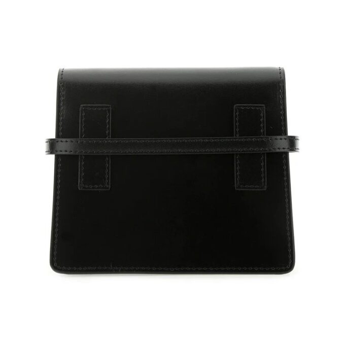 Arrow LeatherMessengerBag Unisex Svart