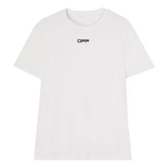 Arrow Outline S/S Sport T-skjorte «Hvit Svart»