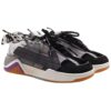 Arrow Panelled Skate Low-Top Sneaker &laquo;Svart Grå Brun&raquo;