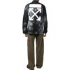 Arrow Tie Dye overskjorte «Svart»