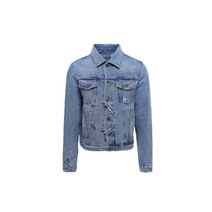 Arrow Twist Denimjakke «Koboltblå/Hvit»