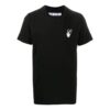 Arrows Arrow Logo Applique T-skjorte for menn, svart