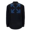 Arrows Arrow Pattern Denim Skjorter Ordinary Version Black