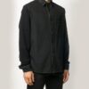 Arrows Arrow Pattern Denim Skjorter Ordinary Version Black