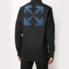 Arrows Arrow Pattern Denim Skjorter Ordinary Version Black