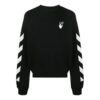 Arrows Back Logo Pullover Svart